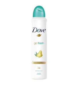 اسپری ضد تعریق گلابی داو مدل Go Fresh حجم 250 میل