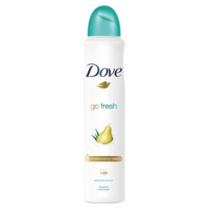 اسپری ضد تعریق گلابی داو مدل Go Fresh حجم 250 میل