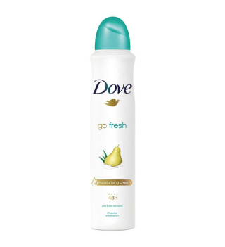 اسپری ضد تعریق گلابی داو مدل Go Fresh حجم 250 میل